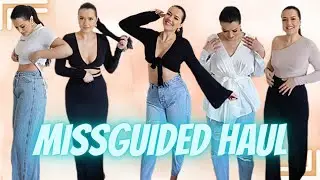SPRING MISSGUIDED HAUL 2021 | BRUNCH OUTFIT IDEAS YOU CAN DRESS UP + DOWN | NEW IN TRY ON HAUL!