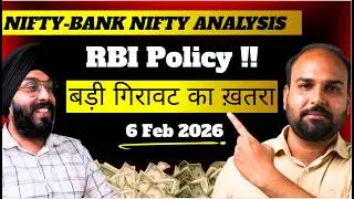 Nifty & Bank Nifty Price Action Analysis For 6 Feb 2026