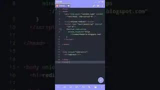 Onload Redirect Javascript | CodeWithMobile