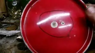 pin hole patch with minimal damage to paint
