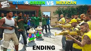 Franklin Blue Gang & Shinchan Green Gang - THE END!