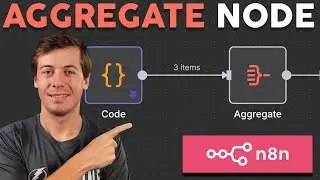 Освоение узла n8n Aggregate: пошаговое руководство