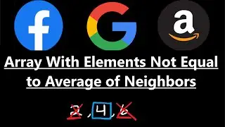 Array With Elements Not Equal to Average of Neighbors - Leetcode 1968 - Python