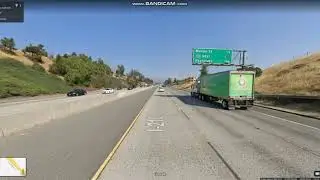 Foothill Freeway (Interstate 210 Exits 1 to 11) eastbound