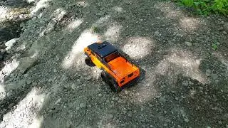 Austar AX X6 6x6 in the water.