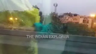 Throwback to 2018  | Delhi Metro Red Line Inderlok Journey at Night
