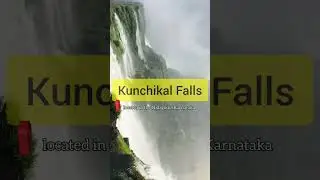 Kunchikal Falls #india #travel #waterfall #Kunchikal Falls