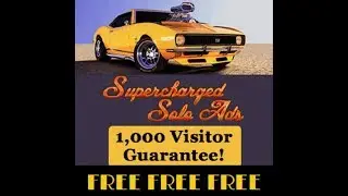 Free Supercharged Solo Ad - 1,000 Guaranteed Visitors