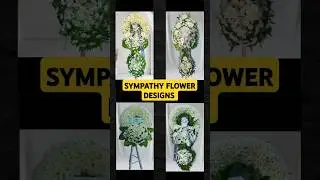 Sympathy Flower Designs #floralarrangement #flowers #sympathyflowers #usa #canada #flower