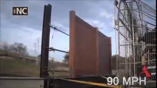 Natures Composites Estate Privacy Fence Wind Load Test