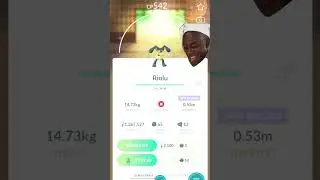 Finally I Got ✨Shiny Riolu in #pokemongo