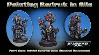 Painting Badruck in Oils