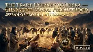 The Trade Journey to Busra &mdash; Character Before Prophethood | Seerah of Prophet Muhammad ﷺ | Episode 6