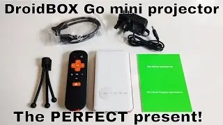 Why the DroidBOX Go mini projector is the PERFECT present