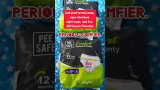 Pee Safe Disposable Period Panty | Period Care Products | Menstrual Hygiene