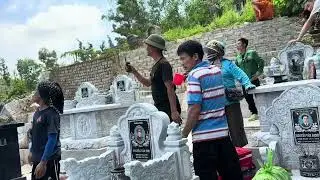 Làm mộ cho các cụ ngày 15/6 duong 20/5 âm lịch