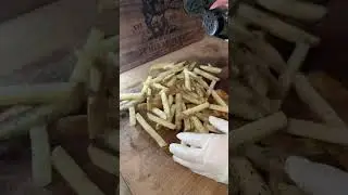 Crispy restaurant quality fries from your own kitchen #fastfood