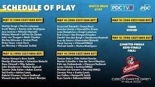 PDC Czech Darts Open 2022 Round 1 Martijn Dragt vs Martin Lukeman 2022 05 13 HUN