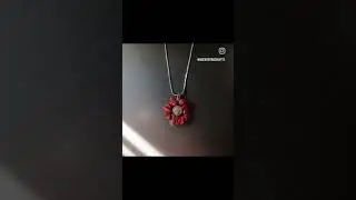 จี้พร้อมสร้อย ประดับหินแท้ Red Jasper + Quartz Necklace (เติมความมั่นใจ เสริมความมั่นคง การเติบโต)