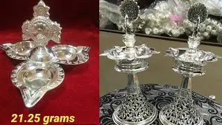 New Silver Deepam Collection|Latest Deepam Collections|Silver Iteams|By Veni Crafts Designer