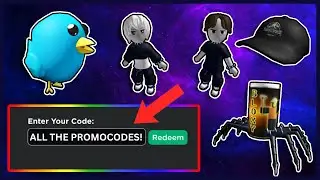 ALL ROBLOX PROMOCODES TO REDEEM NOW! | Roblox