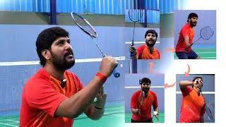 Learn the *ART OF GRIP SWITCHING* in badminton - Sonu Badminton