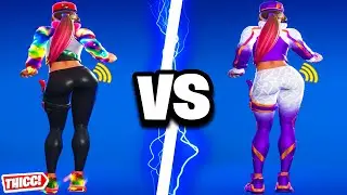 Fortnite Champion Loserfruit vs Loserfruit Party Hips Emote Battle 1 Hour Version Thicc 🍑 Who Won 🥵