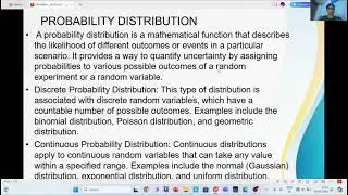 Probability mass distribution.