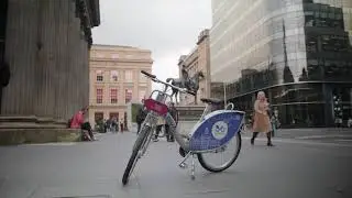 Parking a nextbike - Glasgow