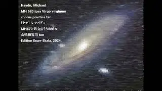 Haydn, Michael MH 670 Ipsa Virgo virginum chorus practice ten ミヒャエル・ハイドン MH670 処女のうちの処女 合唱練習用 ten