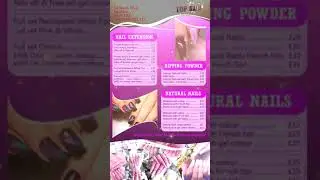 Top Nails - Intro and Price list