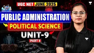 Public Administration Through MCQs Part-5 | UGC NET Political Science June 2025 🎯 | By Poorti Ma'am