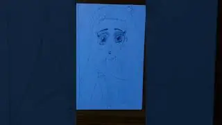 Anime Girl Drawing @IMDsketchart