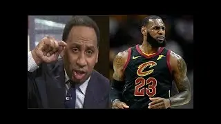Stephen A. Smith SHOCKED about LeBron James speed on defense