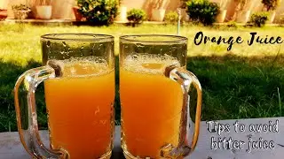 How to make hotel style Orange Juice with Tips | Orange Juice in Juice Shop