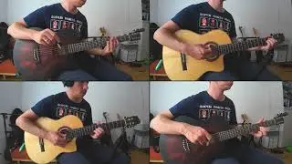 Playing with a Guitar Bow || Harley Benton Ac. Guitar || C&oacute;rdoba Classic Guitar
