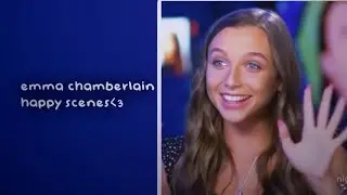emma chamberlain happy scene pack for editing