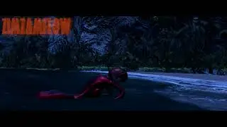 MRS. INCREDIBLE BEACH SCENE