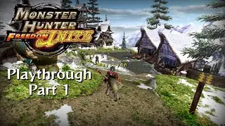 Monster Hunter Freedom Unite Playthrough: Part 1