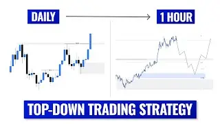 Top Down Analysis SMC Strategy | Daily to Lower Timeframe Approach for Perfect Entries