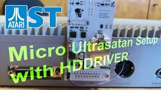 Atari 1040 STE, Micro Ultrasatan einrichten  [german, deutsch]
