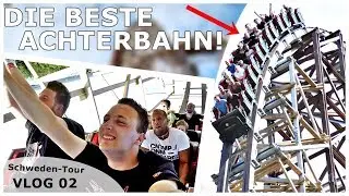 DIE BESTE ACHTERBAHN 😍 | Kolmarden 2018 | Schweden-Tour VLOG #02