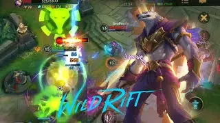 NOVA NASUS GAMEPLAY | NEW SKIN (Build & Runes) - Wild Rift