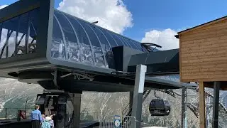 Hannigbahn in Saas Fee #New Ropeway #saasfee