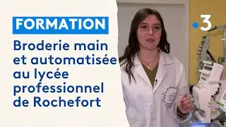 Broderie industrielle :  Le lyc&eacute;e professionnel de Rochefort propose une formation unique en France