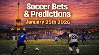 ⚽️SOCCER PICKS, BEST BETS, PROPS💰 1/25/26