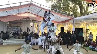 सत्य संगम पंथी नृत्य दल बगताराई  राजनांदगांव बहुत अच्छा मीनार बनाते हुए 