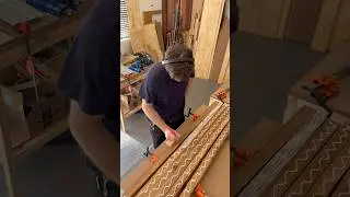 Glue ups! #wooddesigner #woodworking #woodenfurniture