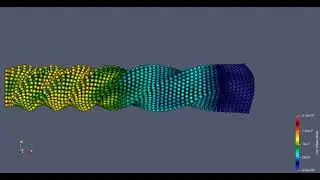 twisting column with long run