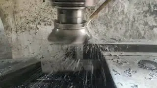 Russian CNC milling machine GF with 5mm chip removal